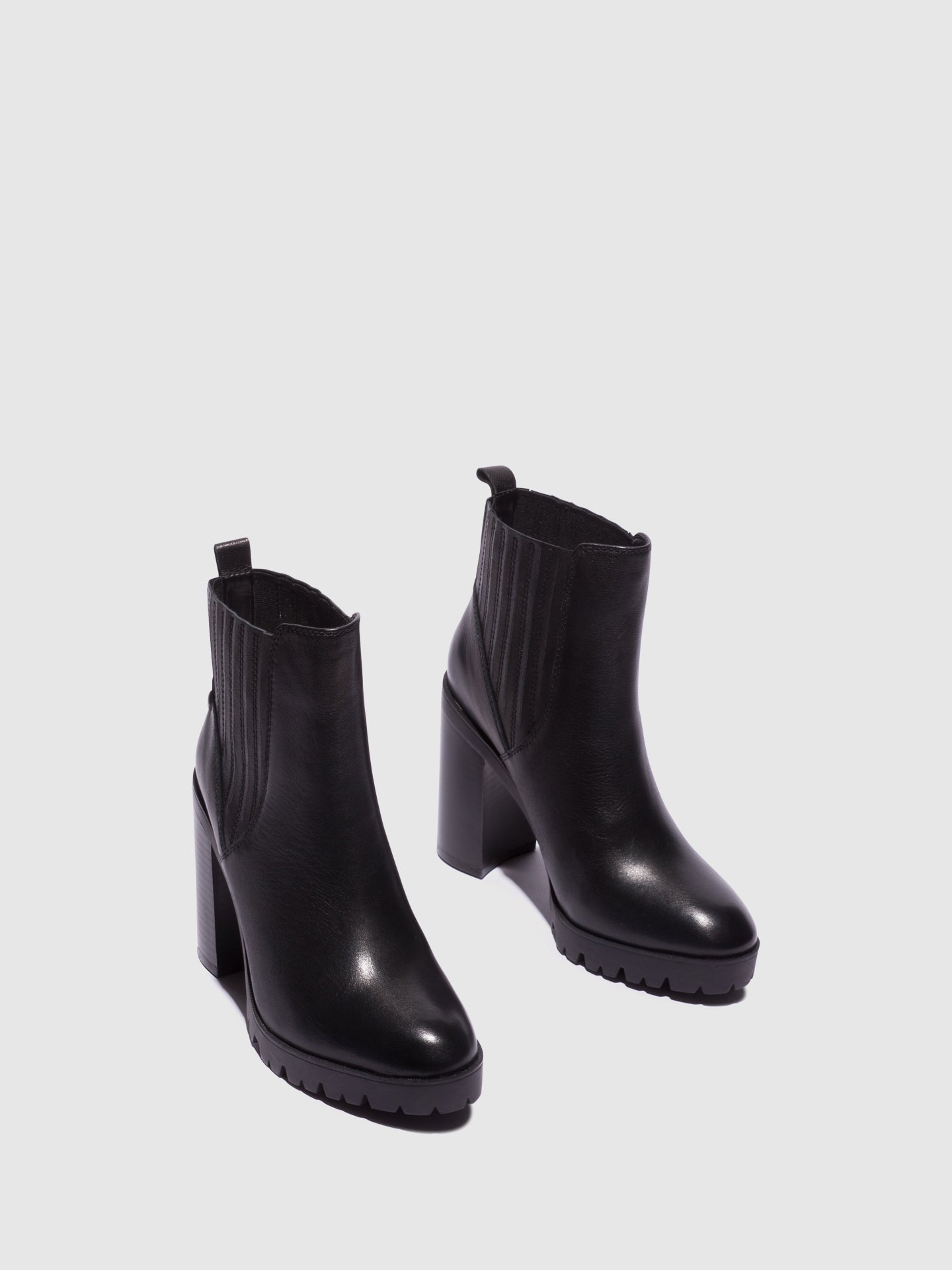 Top3 Botins com Elástico em Preto
